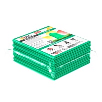 Мешки для мусора 160 л, зеленые, в пачке 10 шт., ПВД, 40 мкм, 900х1100 мм, i-Bag в Краснокамске