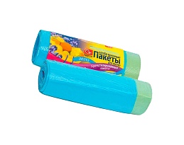 Мешки для мусора 35 л, ароматизированные, Морской Бриз, голубые, в рулоне 10 шт., ПНД, 12 мкм, 560х530 мм, GRIFON Aroma, 101-080 M в Краснокамске