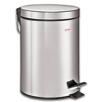 Ведро-контейнер для мусора (урна) с педалью LAIMA Classic, 5 л, зеркальное, нержавеющая сталь, со съемным внутренним ведром в Краснокамске Ведро-контейнер для мусора (урна) с педалью LAIMA Classic, 5 л, зеркальное, нержавеющая сталь, со съемным внутренним ведром в Краснокамске