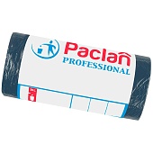 Мешки для мусора 35 л, черный, в рулоне 50 шт., ПНД, 6,2 мкм, 600х500 мм, PACLAN Professional, 604077