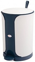 Контейнер для мусора Sтилъ с педалью 11 л синий 11 синий в Краснокамске
