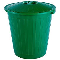 Мусорный бак с крышкой 80 л зеленый 80 зеленый в Краснокамске Мусорный бак с крышкой 80 л зеленый 80 зеленый в Краснокамске