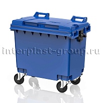 Контейнер для мусора 660 л голубой 660 голубой в Краснокамске Контейнер для мусора 660 л голубой 660 голубой в Краснокамске