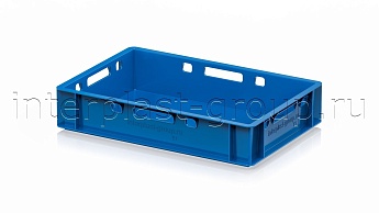Ящик для мяса и колбасных изделий Е-1 голубой в Краснокамске