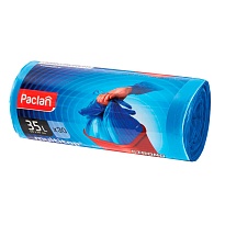 Мешки для мусора 35 л, с ушками, синие, в рулоне 30 шт., ПНД, 10,5 мкм, 640х500 мм, PACLAN Multitop, 600819 в Краснокамске Мешки для мусора 35 л, с ушками, синие, в рулоне 30 шт., ПНД, 10,5 мкм, 640х500 мм, PACLAN Multitop, 600819 в Краснокамске