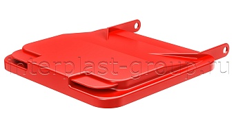 Комплект крышки для контейнера 120 л. красная  красный в Краснокамске